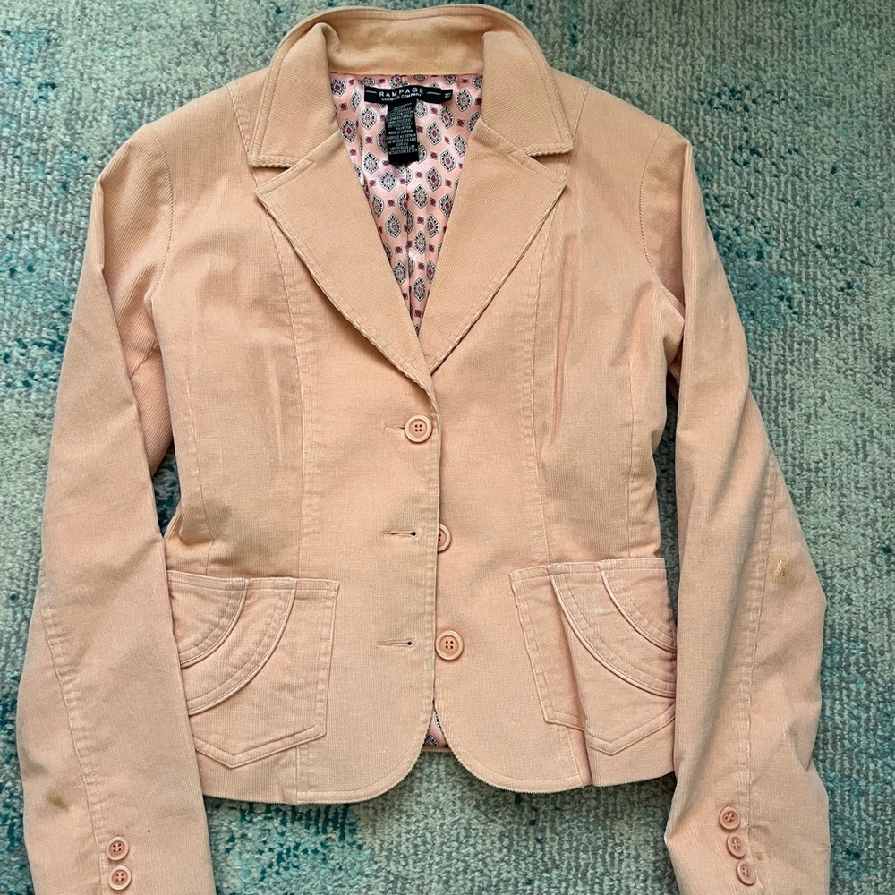 Light Orange Blazer for Women